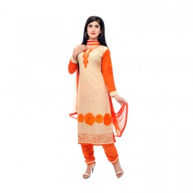Neela’s classic Kameez and shalwar in soft cotton fabric with soft Georgette Dupatta